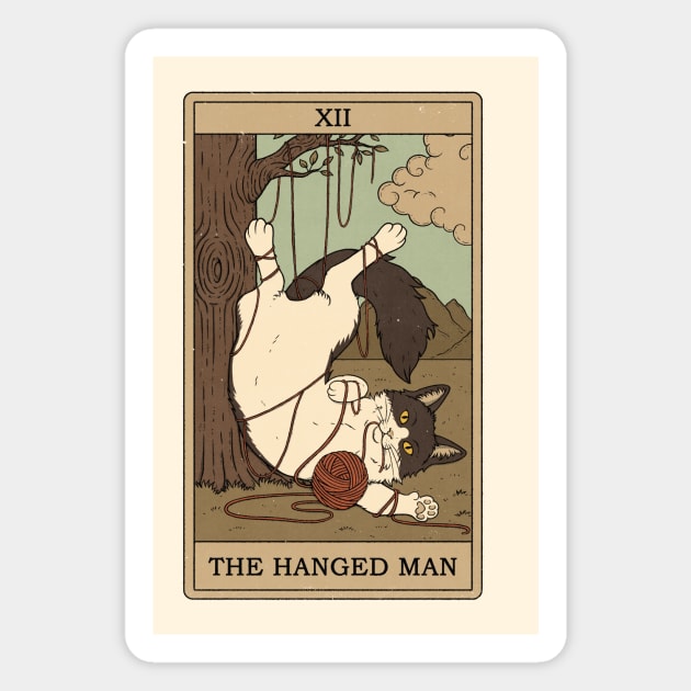 The Hanged Man Magnet by thiagocorrea